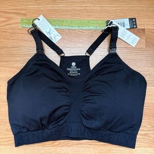 Kindred Bravely Black Nursing sports Bra (XL BTY) NWT